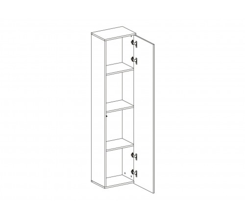 Изображение Навесной шкаф Поинт Дуб Вотан