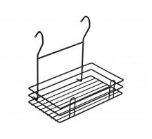 Полка на рейлинг Фишер Черный матовый, металл