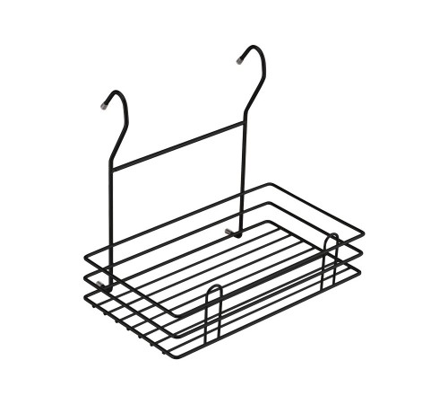Изображение Полка на рейлинг Фишер Черный матовый, металл