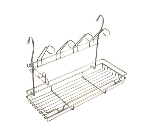 Изображение Комбинированная полка на рейлинг Вайцерг Античная бронза, металл