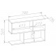 Настенная полка ПК-2 Венге