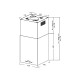 Вытяжка KORTING KHA 45970 Cube Белый фото 5 Вытяжка KORTING KHA 45970 Cube Белый фото 5