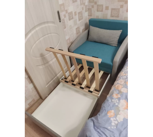 Изображение Кресло-кровать Вилли Латте / Терракот, рогожка Изображение Кресло-кровать Вилли Латте / Терракот, рогожка