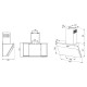 Вытяжка EVELUX Wing 60 BG Черный фото 4 Вытяжка EVELUX Wing 60 BG Черный фото 4