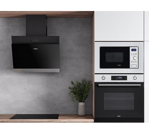 Изображение Вытяжка EVELUX Wing 60 BG Черный Изображение Вытяжка EVELUX Wing 60 BG Черный
