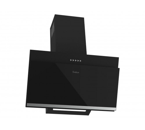 Изображение Вытяжка EVELUX Wing 60 BG Черный Изображение Вытяжка EVELUX Wing 60 BG Черный