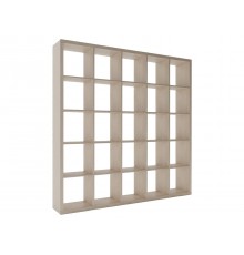 Стеллаж Пиано 5x5 Белый
