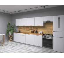 Кухонный гарнитур Смарт 300 см Серый