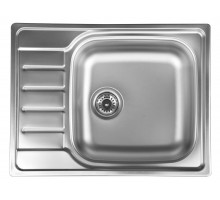 Врезная мойка Гранд 650x500 полированная