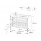 Кроватка для новорожденных Нова Белый