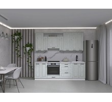 Кухонный гарнитур Грейвуд 240 см Белый / Арктик
