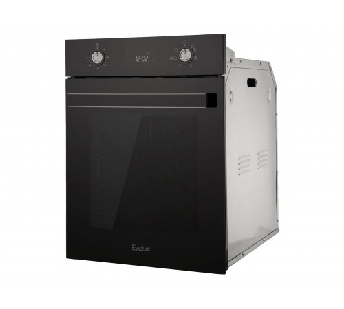 Изображение Встраиваемый электрический духовой шкаф EVELUX EO 430 PB Черный Изображение Встраиваемый электрический духовой шкаф EVELUX EO 430 PB Черный
