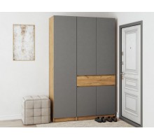 Прихожая Авиньон Дуб Крафт золотой / Графит серый