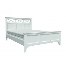 Кровать Леона Сапфировый / Дуб Коньяк 140х200 см