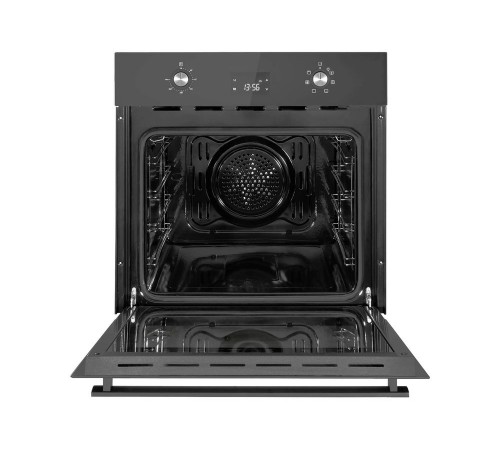 Изображение Встраиваемый электрический духовой шкаф Спец EVELUX EO 640 PB Черный Изображение Встраиваемый электрический духовой шкаф Спец EVELUX EO 640 PB Черный