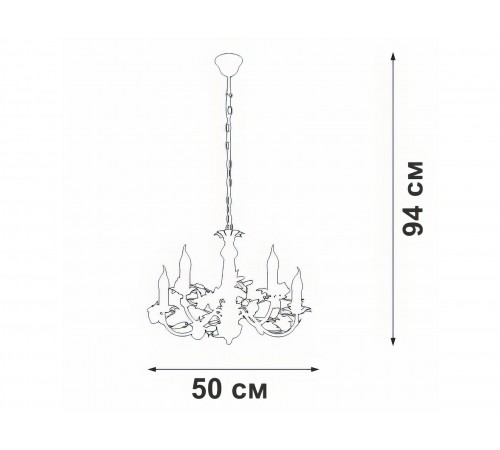 Изображение Люстра V1276/5