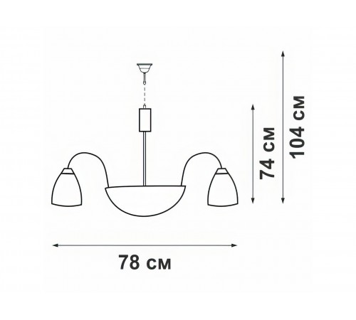 Изображение Люстра V1057/5+3 Изображение Люстра V1057/5+3