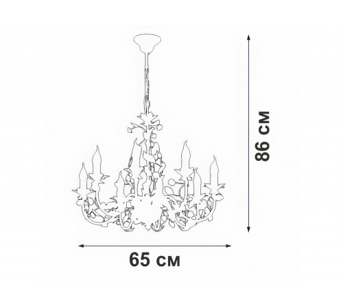Люстра V1794-0/6