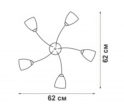 Люстра V3232/5PL