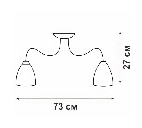 Изображение Люстра V3744-8/6PL