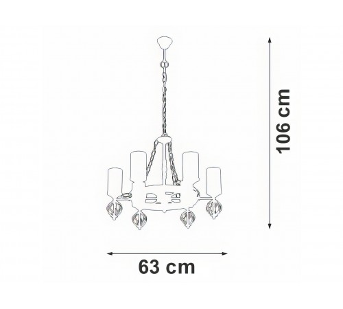 Люстра V4339-7/6