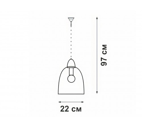 Светильник V4531-1/1S