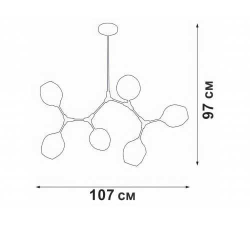 Люстра V4598-1/6PL