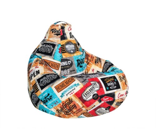 Изображение Кресло-мешок Жаккард Ice Cream XL Изображение Кресло-мешок Жаккард Ice Cream XL
