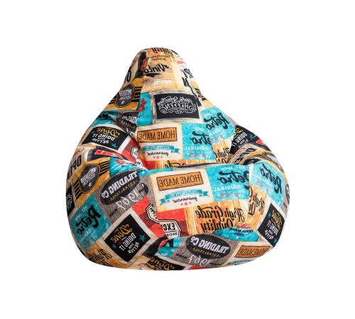 Изображение Кресло-мешок Жаккард Ice Cream XL Изображение Кресло-мешок Жаккард Ice Cream XL
