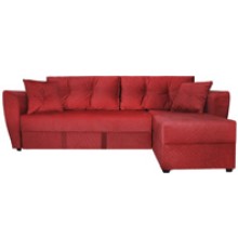 Амстердам велюр красный