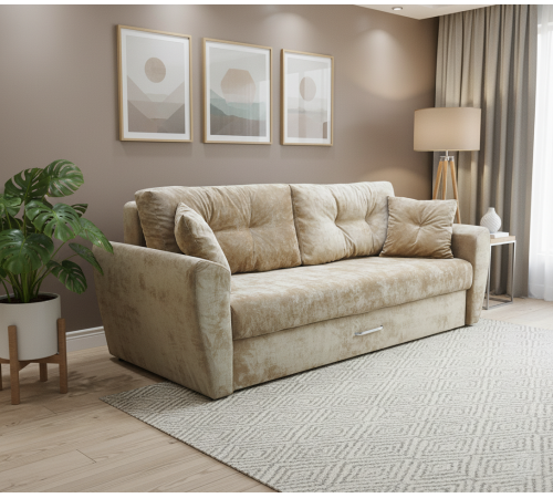 Диван еврокнижка Амстердам люкс велюр 160