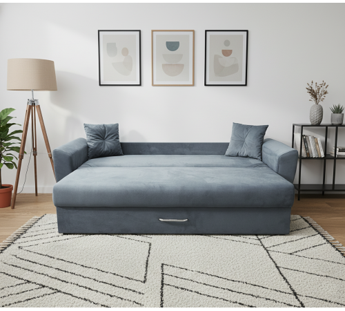 Диван еврокнижка Амстердам люкс велюр 160