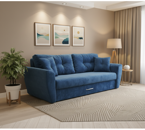 Диван еврокнижка Амстердам люкс велюр 160