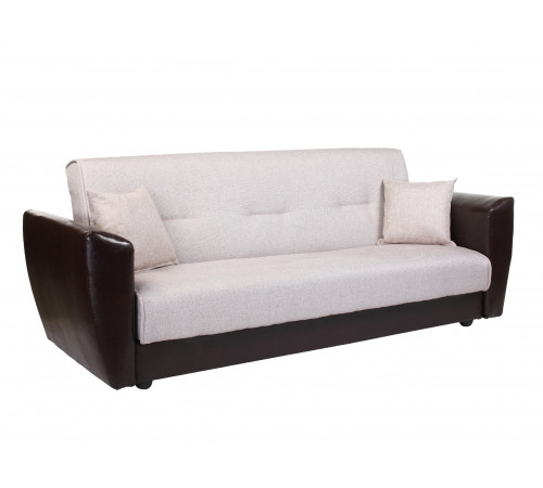 Диван книжка Амстердам рогожка 120 бежевая