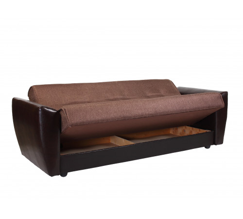 Диван книжка Амстердам рогожка 120 корчневая