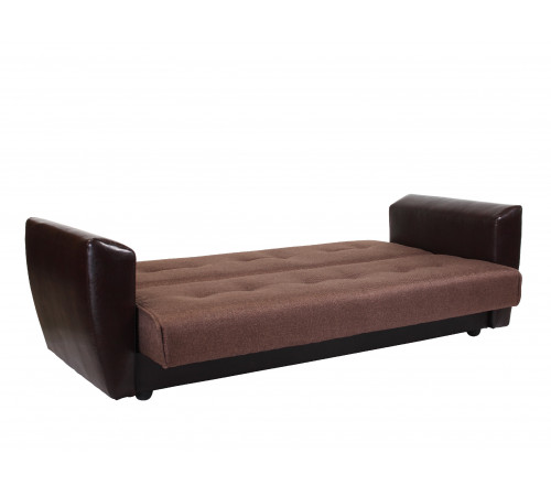 Диван книжка Амстердам рогожка 120 корчневая