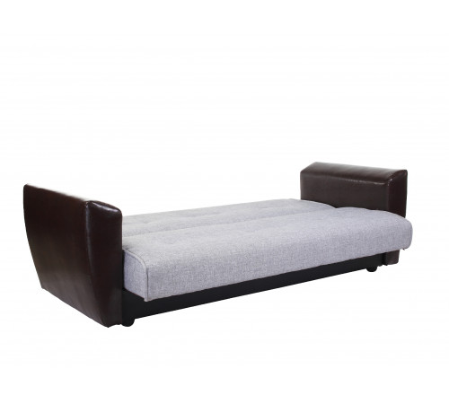 Диван книжка Амстердам рогожка 120 серая