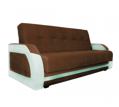 Диван книжка Феникс 120 коричневый