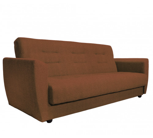 Диван книжка Лира 120 коричневый