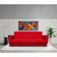 Диван книжка Лира 120 красный