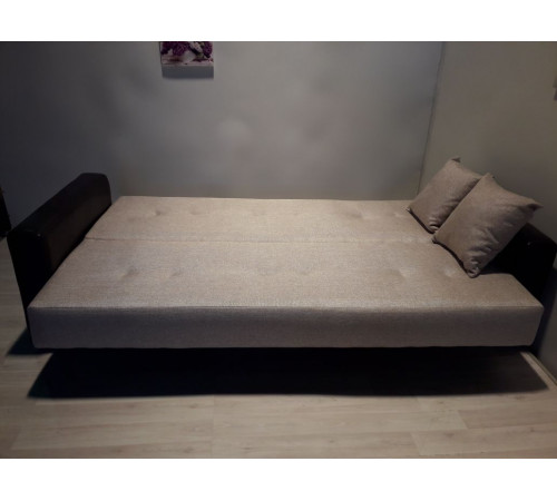 диван книжка Лондон 120 Рогожка Бежевая