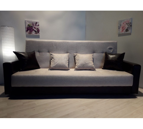 диван книжка Лондон 120 Рогожка Бежевая