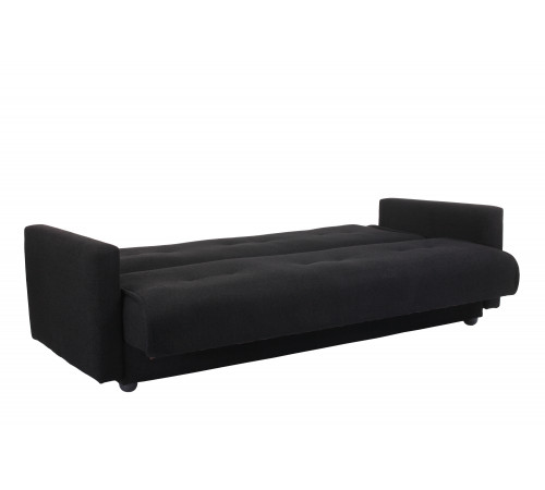 Диван книжка Милан черный 140