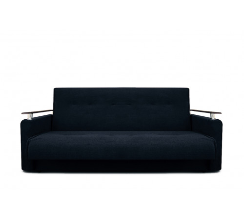 Диван книжка Милан ЛЮКС черный 120