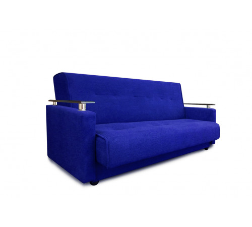 Диван книжка Милан ЛЮКС синий 120