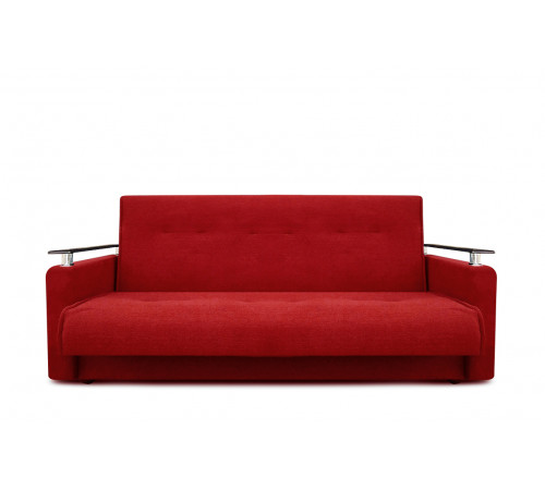 Диван книжка Милан ЛЮКС красный 120