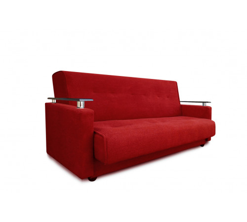 Диван книжка Милан ЛЮКС красный 120