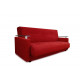 Диван книжка Милан ЛЮКС красный 120