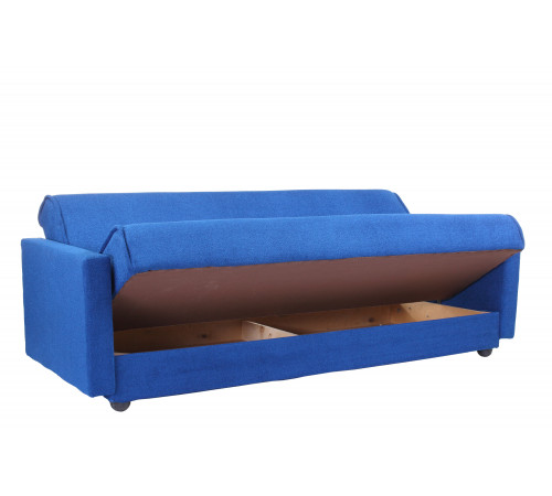 Диван книжка Милан синий 140