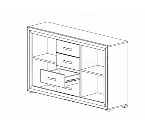 Комод Мальта Мальта B136-KOM2D4S